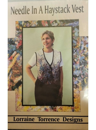 Needle in a Haystack Vest sewing pattern 1909
