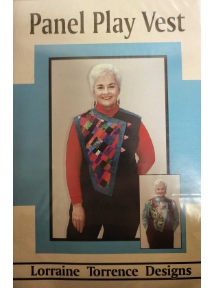 Panel Play Vest sewing pattern by Lorraine Torrence 1905