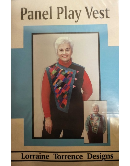 Panel Play Vest sewing pattern by Lorraine Torrence 1905