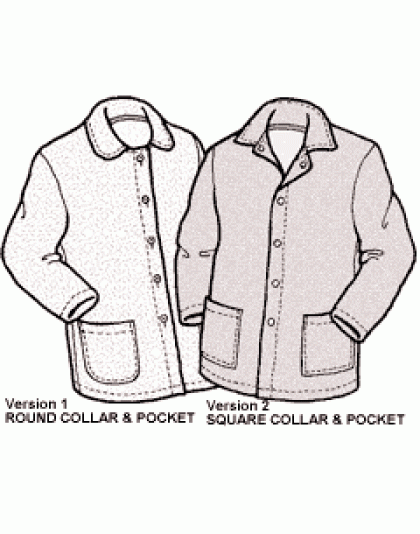 Polar Lodge jacket pattern by Green Pepper