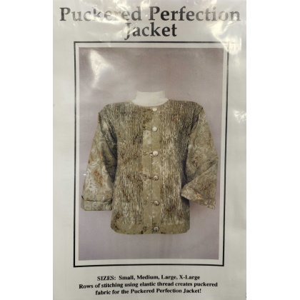 Puckered perfection jacket Sewing pattern Size XS-XL
