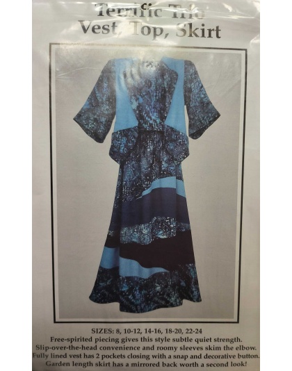 Terrific Trio Vest Top Skirt sewing pattern 1901