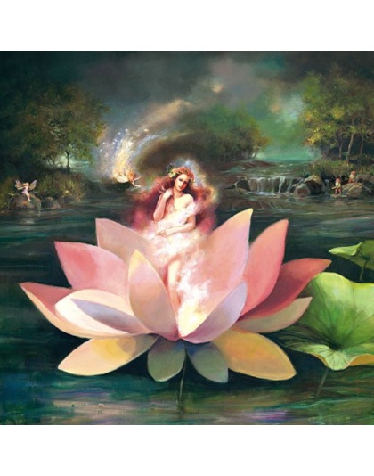The Lotus Fairy Puzzle by Sunsout - 1000 Pieces *Last One*