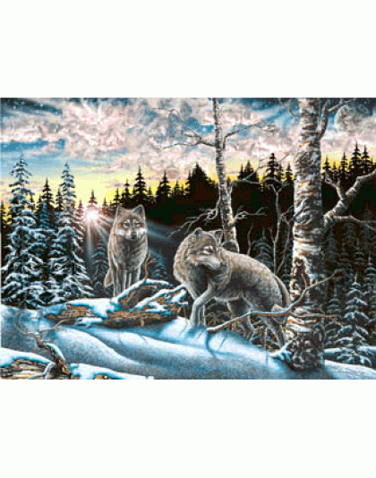 15 Wolves Jigsaw Puzzle By Sunsout - 1000 Pieces *Last One*