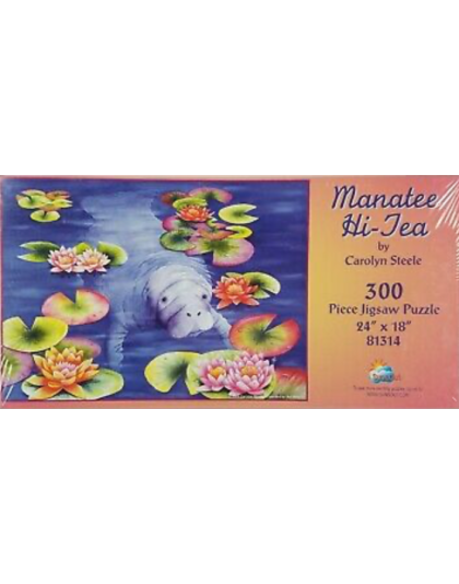 Manatee Hi-Tea Puzzle By Sunsout - 300 Pieces *Last One*