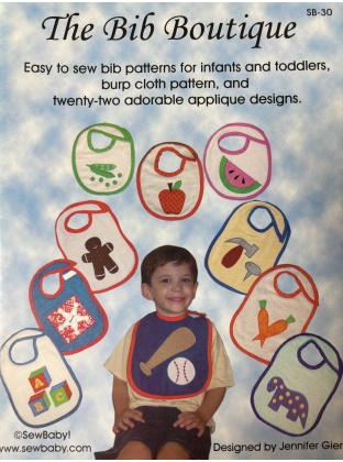 THE BIB BOUTIQUE sewing pattern by SewBaby